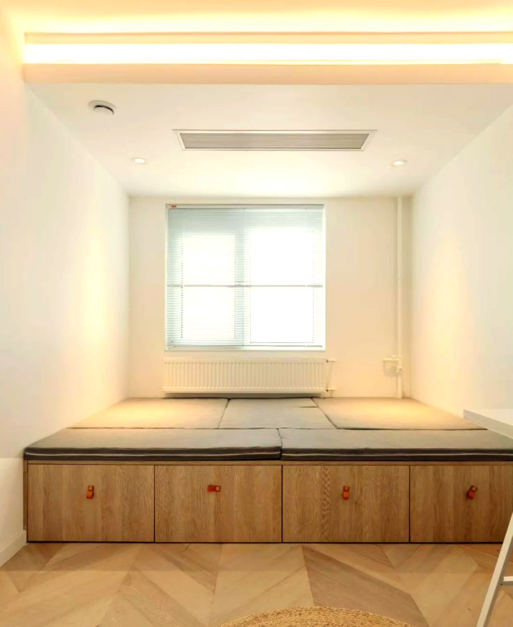 Căn hộ nhỏ 68m² phong cách IKEA, thiết kế tối giản vẫn ấm cúng và dễ sống. 69 3dbded33996eb5a026ae115aecbcc713