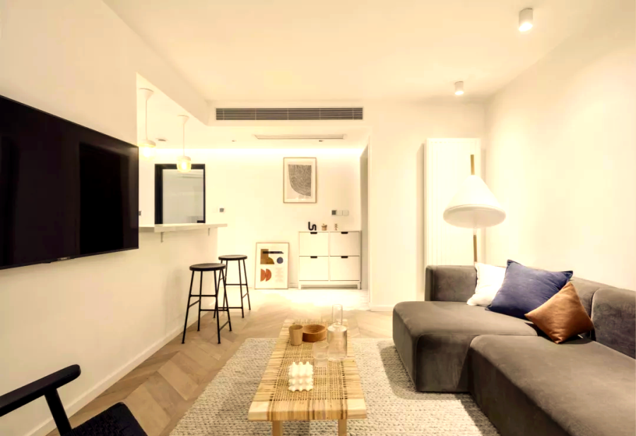 Căn hộ nhỏ 68m² phong cách IKEA, thiết kế tối giản vẫn ấm cúng và dễ sống. 64 2