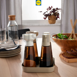 IKEA bộ 2 lọ xay tiêu mẫu mới IKEA HALVTOM 12 IKEA bộ 2 lọ xay tiêu mẫu mới IKEA HALVTOM