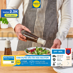 IKEA lọ đựng dầu gia vị nấu ăn IKEA HALVTOM