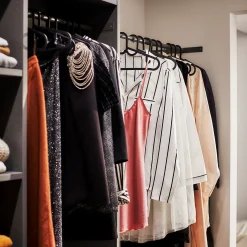 IKEA Bộ 10 móc quần áo màu đen SPRUTTIG IKEA 7 spruttig ai si ting yi jia hei se 1419677 pe977071 s5