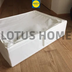 IKEA Ngăn vải chứa đồ có khóa chống bụi thông minh SKUBB IKEA - Trắng 6 vn 11134207 7r98o ll39r732ymd29f