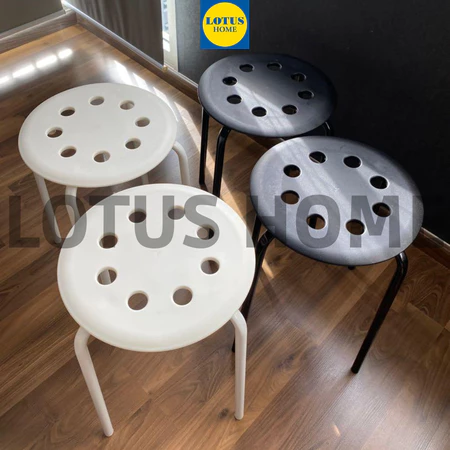 IKEA Ghế đẩu tròn chân sắt tự lắp ghép IKEA Marius 3 vn 11134207 7r98o