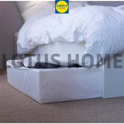IKEA Ngăn vải chứa đồ có khóa chống bụi thông minh SKUBB IKEA - Trắng 7 vn 11134207 7r98o ll3bpley4cs6e7