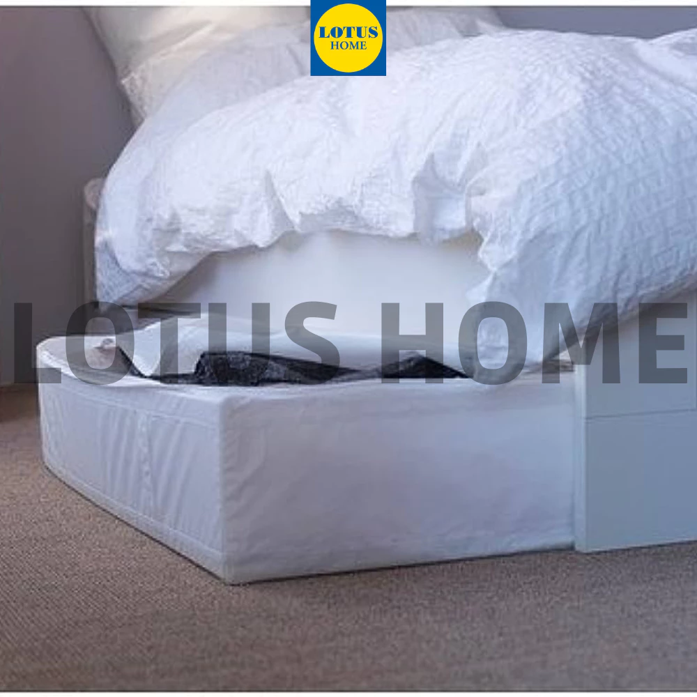 IKEA Ngăn vải chứa đồ có khóa chống bụi thông minh SKUBB IKEA - Trắng 3 vn 11134207 7r98o ll3bpley4cs6e7