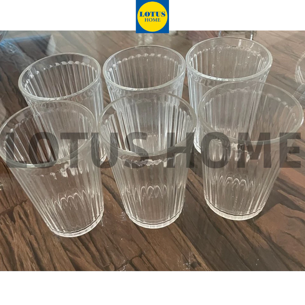 IKEA Bộ 4 và bộ 6 chiếc cốc thủy tinh ikea VARDAGEN 5 vn 11134207 7r98o