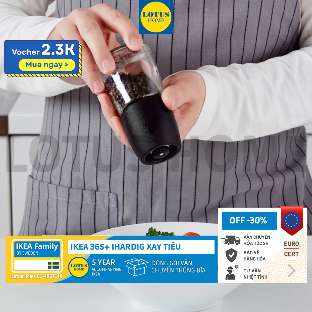 IKEA Lọ xay hạt tiêu cầm tay IKEA 365+ Ihardig 1 vn 11134207 7ra0g m81ybtcrt8as10