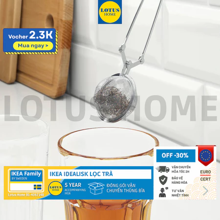IKEA Bộ lọc trà thảo dược bằng thép không gỉ IKEA Idealisk 1 vn 11134207 7ra0g m8284guvh9wu39@resize w450 nl