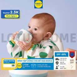 Bình tập uống nước chống sặc cho bé IKEA Borja