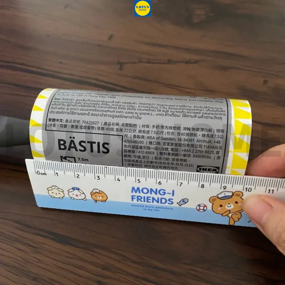 IKEA cây lăn bụi quần áo, cây lăn bông chú mèo, thảm, giường, sofa IKEA BASTIS 5 vn 11134207 7ras8