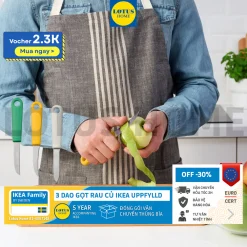 IKEA bộ 3 dụng cụ gọt hoa quả IKEA UPPFYLLD