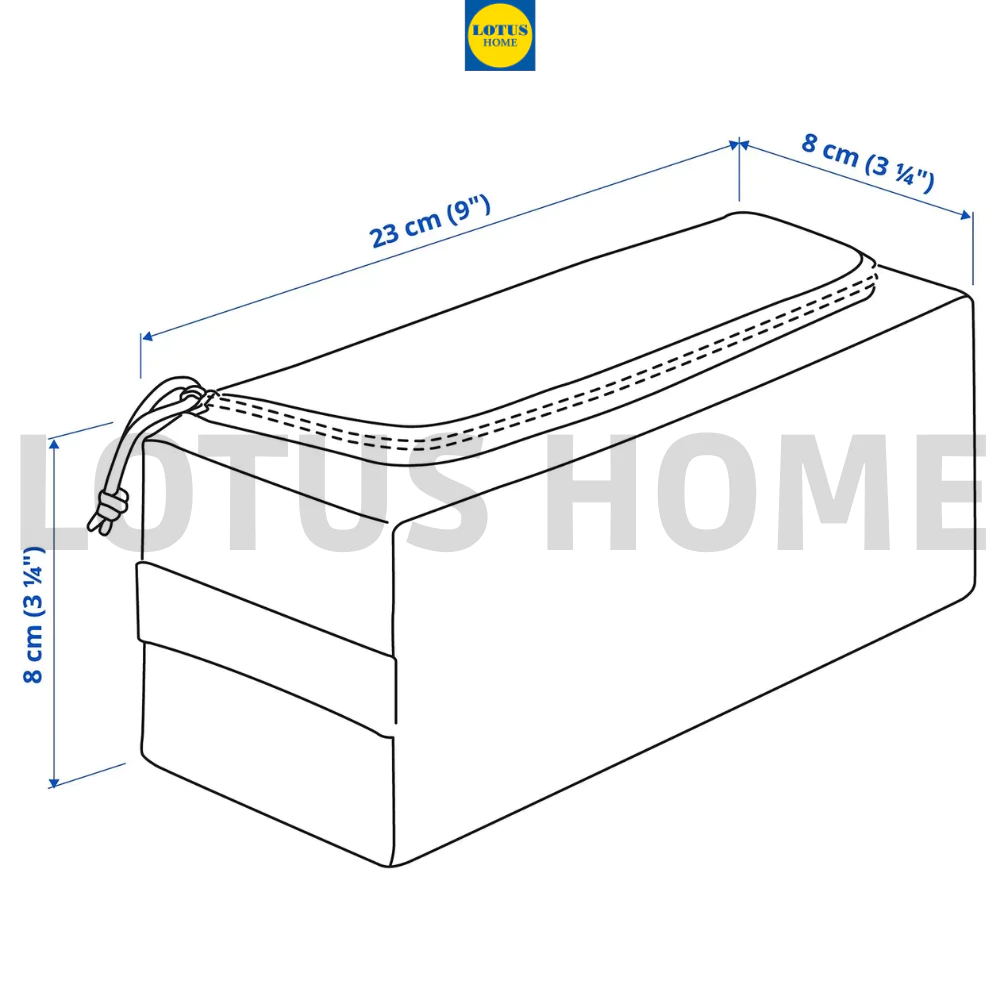 IKEA túi đựng mỹ phẩm túi đựng phụ kiện làm đẹp IKEA BOLLOSUND 6 vn 11134207 820l4 mejfyy8o4flw81