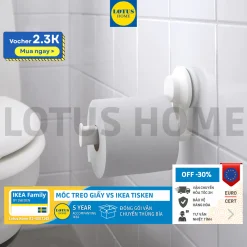 IKEA thanh treo cuộn giấy vệ sinh phòng tắm IKEA TISKEN