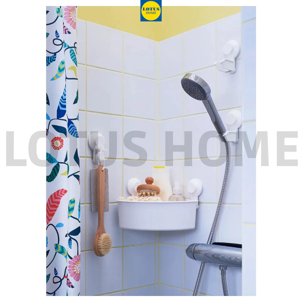 IKEA móc giữ cố định vòi sen, cán chối nhà tắm IKEA TISKEN 3 vn 11134207 820l4