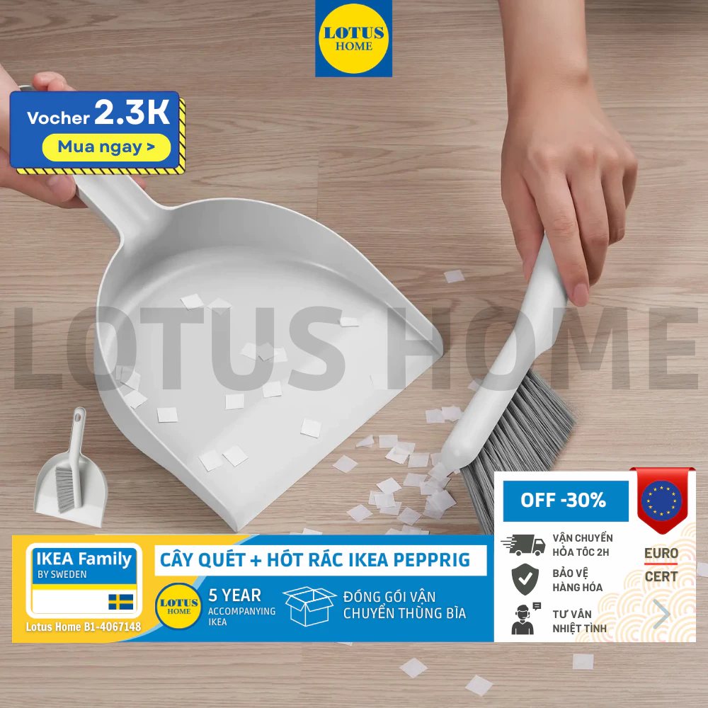 IKEA bộ 2 dụng cụ hót rác và chổi IKEA PEPPRIG 1 vn 11134207 820l4 mfgj1vzgpqtp37