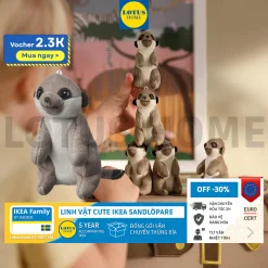 IKEA móc khóa linh vật mới của IKEA SANDLOPARE