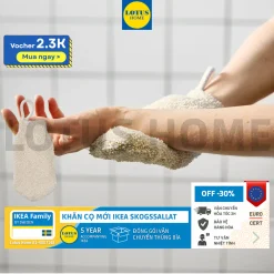 IKEA khăn cọ lưng lau tay khăn tắm thiết kế mới IKEA SKOGSSALLAT