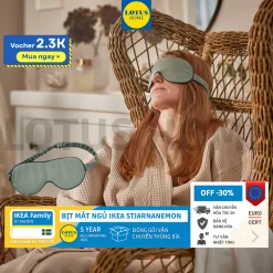 IKEA khăn bịt mắt thư dãn, khăn bịt mắt dễ ngủ IKEA STJARNANEMON