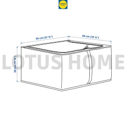 IKEA túi đựng đồ chuyển nhà túi đựng đồ cá nhân kích thước lớn IKEA PARKLA 11 vn 11134207 820l4 mi78p1zst0job9