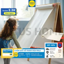 IKEA cuộn giấy vẽ cao cấp dành cho bé dài 30m IKEA MALA