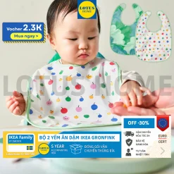 IKEA bộ 2 yếm ăn dặm cao cấp cho bé IKEA GRONFINK