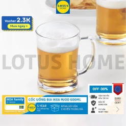 IKEA cốc uống bia cỡ lớn 600ml IKEA MJOD