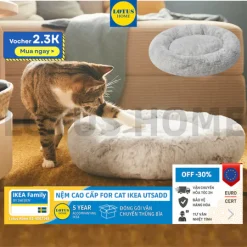 IKEA đệm ngủ cao cấp cho mèo và thú cưng IKEA UTSADD