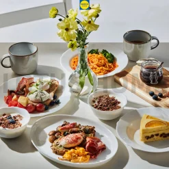 IKEA bát ăn cơm làm bằng kính cường lực cao cấp mẫu mới phong cách tối giản IKEA SVENSKMALLA 8 vn 11134207 820l4 mivjor0k2fpd46