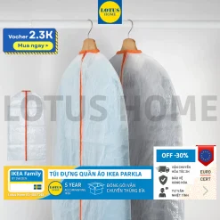 IKEA túi đựng quần áo mẫu mới IKEA PARKLA