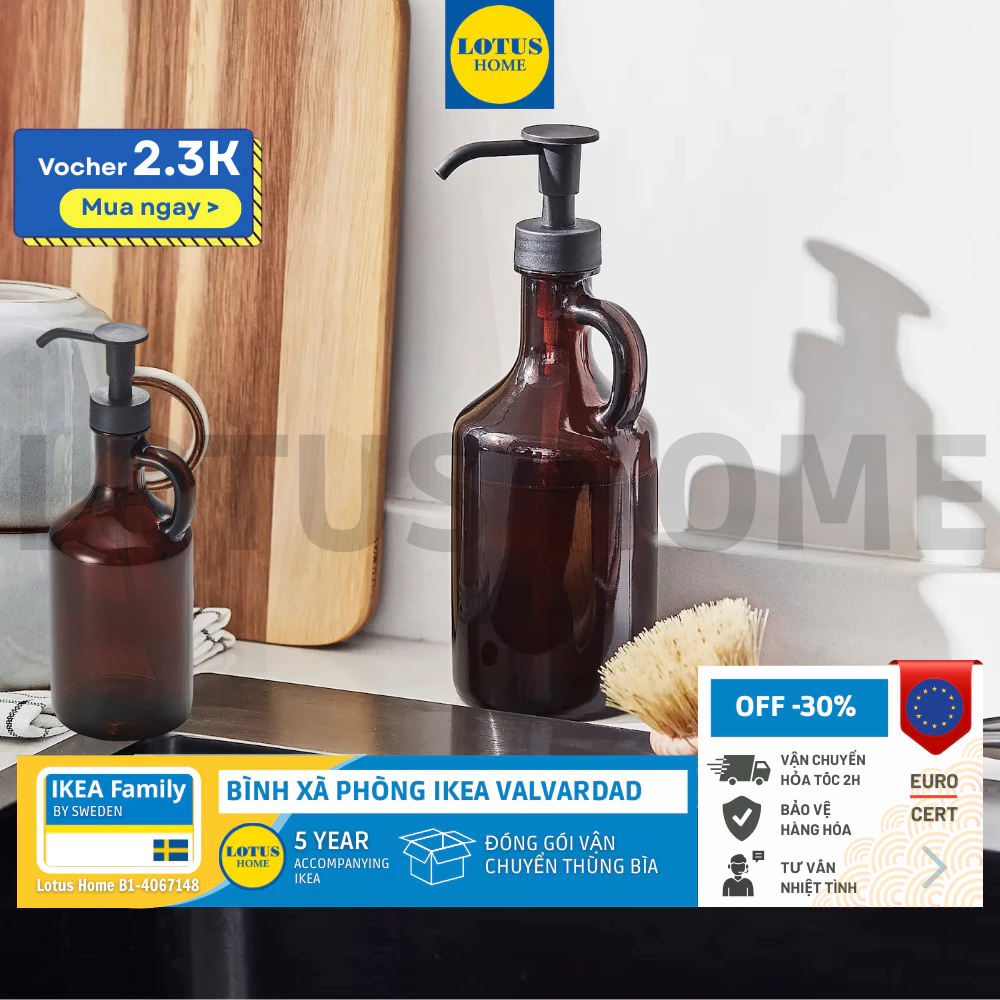 IKEA bình đựng nước xà bông rửa bát cao cấp IKEA VALVARDAD 1 vn 11134207 820l4 mjiimdhw7ytg0d