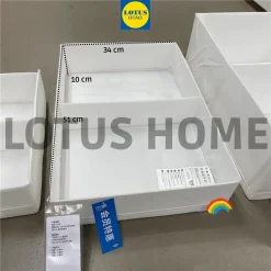 IKEA Ngăn vải chia đồ thông minh STUK IKEA ngăn chia tủ - Trắng 10 IKEA Ngăn vải chia đồ thông minh STUK IKEA ngăn chia tủ – Trắng