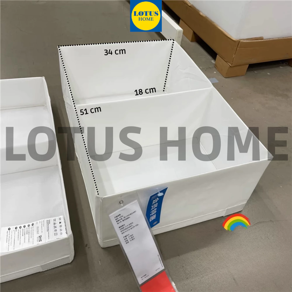 IKEA Ngăn vải chia đồ thông minh STUK IKEA ngăn chia tủ - Trắng 6 IKEA Ngăn vải chia đồ thông minh STUK IKEA ngăn chia tủ – Trắng