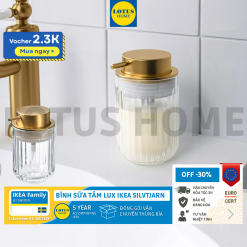 IKEA bình đựng sữa tắm bình đựng nước rửa tay phong cách sang trọng bắc âu IKEA SILVTJARN