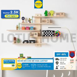 IKEA kệ đa tầng cao cấp decor phòng của bé phong cách bắc âu IKEA LUSTIGT
