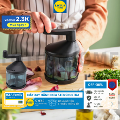 IKEA máy xay thù công xay hành cắt hành và gia vị có nắp đậy IKEA STENSNULTRA