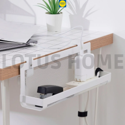 IKEA giá để đồ kẹp bàn, giá đỡ ổ cắm phong cách tối giản IKEA FORSASONG