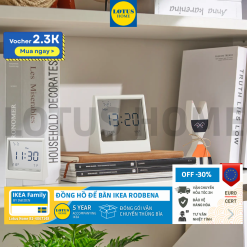 IKEA đồng hồ để bàn mẫu mới cao cấp màn hình HUD IKEA RODBENA