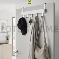[CỬA GỖ DÀY 4CM] IKEA thanh treo quần áo phụ kiện đặt cửa ra vào IKEA TJUSIG