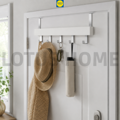 [CỬA GỖ DÀY 4CM] IKEA thanh treo quần áo phụ kiện đặt cửa ra vào IKEA TJUSIG