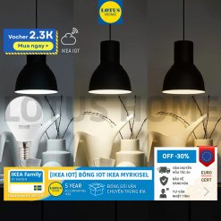 IKEA SMART IOT bóng đèn thông minh điều khiếu bằng app hoặc remote IKEA MYRKISEL